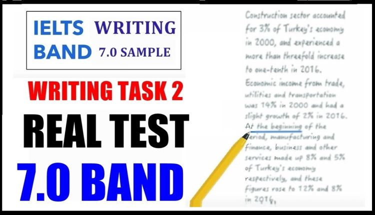7 band essay writing task 2