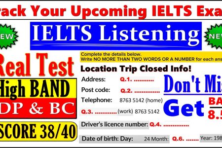 IELTS LISTENING PRACTICE TEST 2024 WITH ANSWERS | 19.12.2024