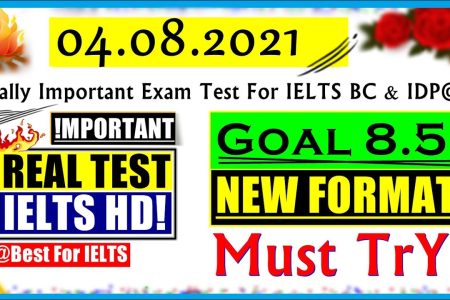 IELTS LISTENING PRACTICE TEST 2021 WITH ANSWERS | 04.08.2021