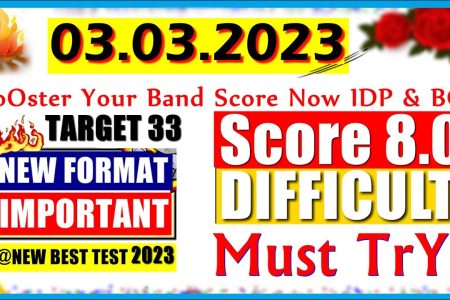 IELTS LISTENING PRACTICE TEST 2023 WITH ANSWERS | 03.03.2023