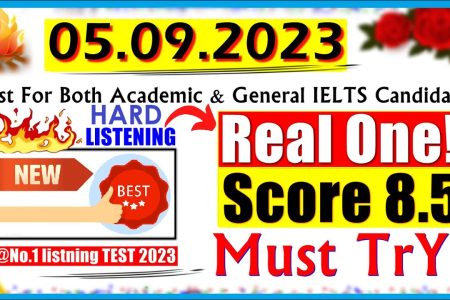 IELTS LISTENING PRACTICE TEST 2023 WITH ANSWERS | 05.09.2023