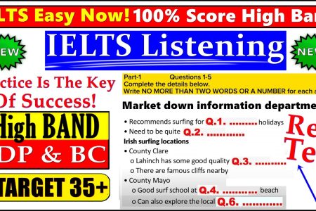 IELTS LISTENING PRACTICE TEST 2024 WITH ANSWERS | 06.10.2024