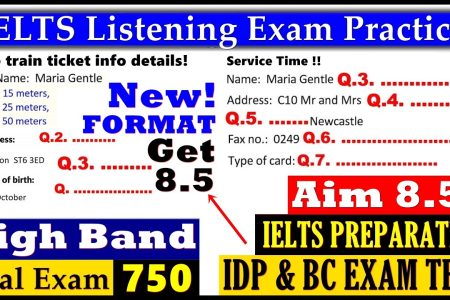 IELTS LISTENING PRACTICE TEST 2024 WITH ANSWERS | 10.10.2024