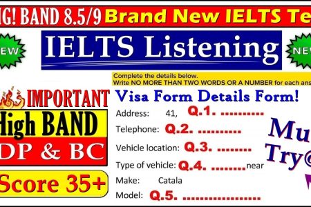 IELTS LISTENING PRACTICE TEST 2024 WITH ANSWERS | 18.08.2024
