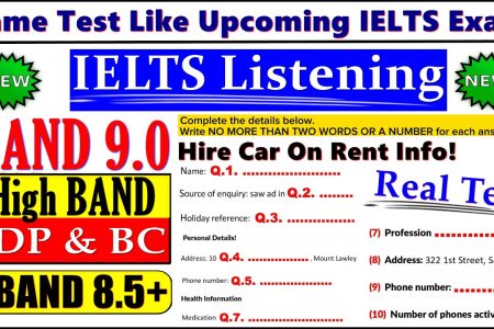 IELTS LISTENING PRACTICE TEST 2024 WITH ANSWERS | 18.12.2024