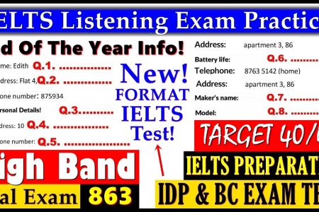 IELTS LISTENING PRACTICE TEST 2024 WITH ANSWERS | 19.12.2024