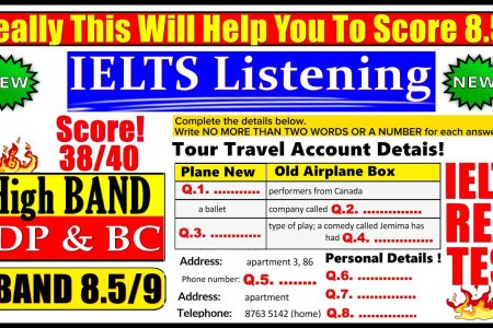 IELTS LISTENING PRACTICE TEST 2024 WITH ANSWERS | 24.09.2024