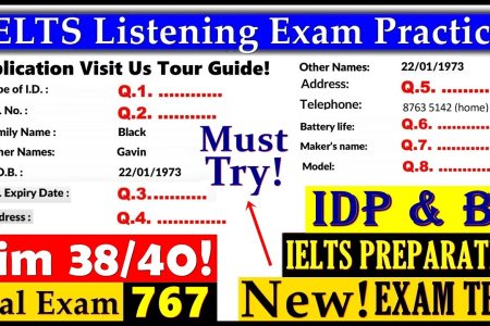 IELTS LISTENING PRACTICE TEST 2024 WITH ANSWERS | 26.10.2024