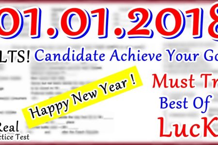 IELTS LISTENING PRACTICE TEST 2018 WITH ANSWERS | 01.01.2018