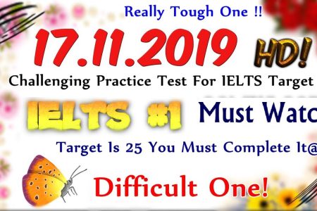 IELTS LISTENING PRACTICE TEST 2019 WITH ANSWERS | 17.11.2019