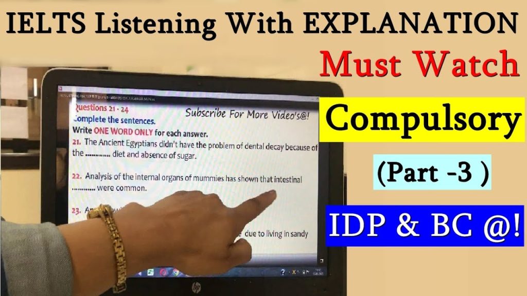 IELTS LISTENING PRACTICE TEST 2020 WITH ANSWERS & EXPLANATION – HASH IELTS