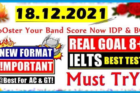 IELTS LISTENING PRACTICE TEST 2021 WITH ANSWERS | 18.12.2021