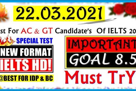 IELTS LISTENING PRACTICE TEST 2021 WITH ANSWERS | 22.03.2021
