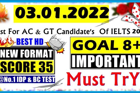 IELTS LISTENING PRACTICE TEST 2022 WITH ANSWERS | 03.01.2022
