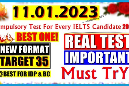 IELTS LISTENING PRACTICE TEST 2022 WITH ANSWERS | 11.01.2023