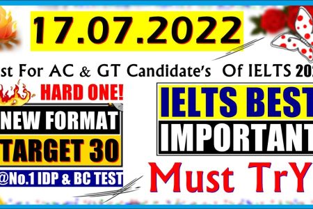 IELTS LISTENING PRACTICE TEST 2022 WITH ANSWERS | 17.07.2022