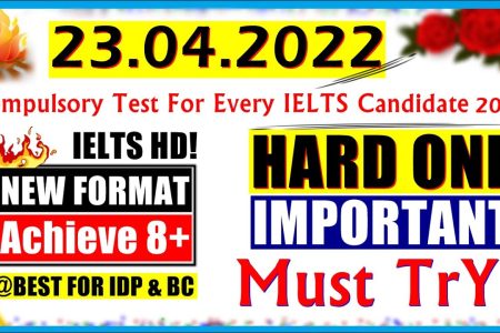 IELTS LISTENING PRACTICE TEST 2022 WITH ANSWERS | 23.04.2022