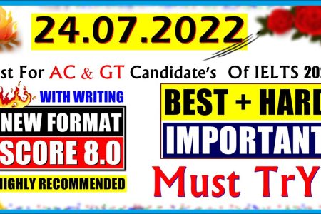 IELTS LISTENING PRACTICE TEST 2022 WITH ANSWERS | 24.07.2022