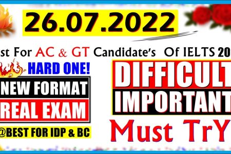 IELTS LISTENING PRACTICE TEST 2022 WITH ANSWERS | 26.07.2022