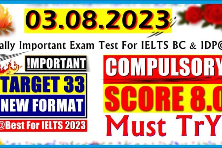 IELTS LISTENING PRACTICE TEST 2023 WITH ANSWERS | 03.08.2023