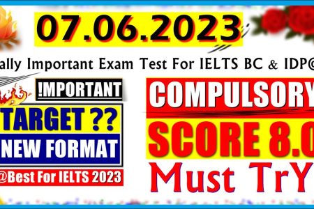 IELTS LISTENING PRACTICE TEST 2023 WITH ANSWERS | 07.06.2023