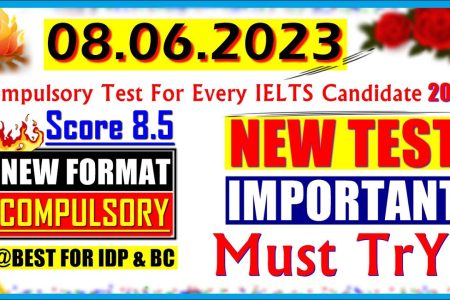 IELTS LISTENING PRACTICE TEST 2023 WITH ANSWERS | 08.06.2023