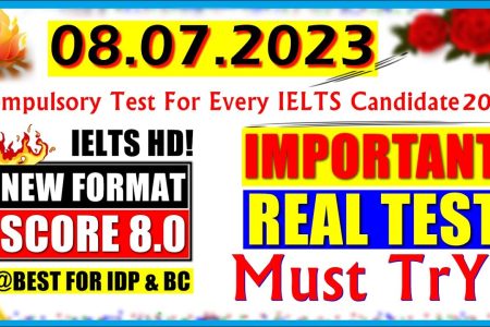 IELTS LISTENING PRACTICE TEST 2023 WITH ANSWERS | 08.07.2023