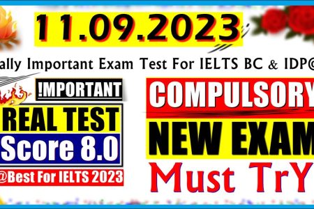 IELTS LISTENING PRACTICE TEST 2023 WITH ANSWERS | 11.09.2023