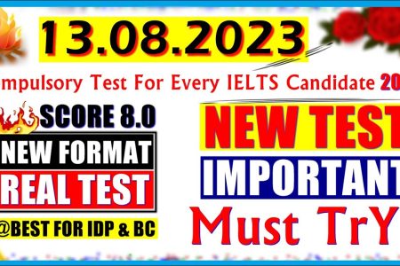IELTS LISTENING PRACTICE TEST 2023 WITH ANSWERS | 13.08.2023