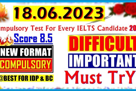 IELTS LISTENING PRACTICE TEST 2023 WITH ANSWERS | 18.06.2023