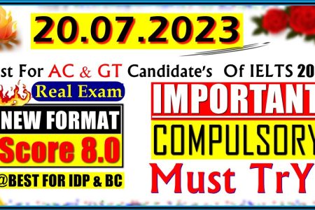 IELTS LISTENING PRACTICE TEST 2023 WITH ANSWERS | 20.07.2023