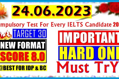 IELTS LISTENING PRACTICE TEST 2023 WITH ANSWERS | 24.06.2023