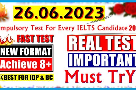 IELTS LISTENING PRACTICE TEST 2023 WITH ANSWERS | 26.06.2023