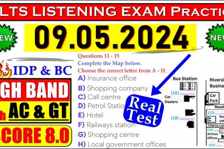 IELTS LISTENING PRACTICE TEST 2024 WITH ANSWERS | 09.05.2024