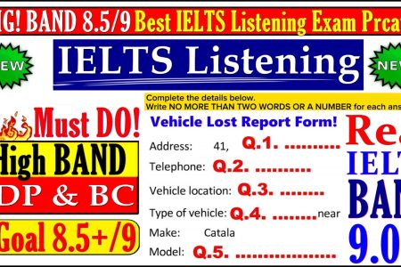 IELTS LISTENING PRACTICE TEST 2024 WITH ANSWERS | 21.08.2024