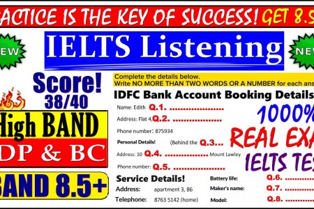 IELTS LISTENING PRACTICE TEST 2024 WITH ANSWERS | 21.09.2024