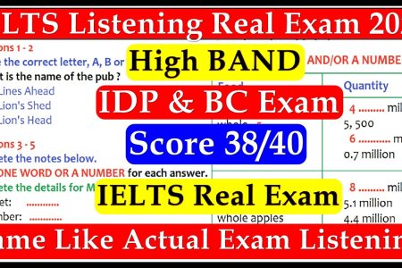 IELTS LISTENING PRACTICE TEST 2024 WITH ANSWERS | IELTS REAL EXAM LISTENING PRACTICE TEST