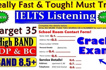 IELTS LISTENING PRACTICE TEST 2025 WITH ANSWERS | 23.02.2025