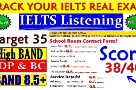 IELTS LISTENING PRACTICE TEST 2025 WITH ANSWERS | 25.02.2025