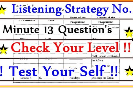 IELTS LISTENING TEST ( STRATEGY NO.2 ) 2017 WITH ANSWERS | 28.09.2017