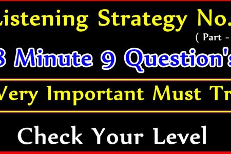 IELTS LISTENING TEST ( STRATEGY NO.3 ) 2017 WITH ANSWERS | 03.10.2017