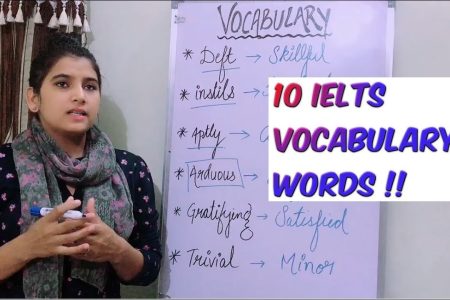 IELTS TOP 10 Vocabulary WORDS 2019 !!
