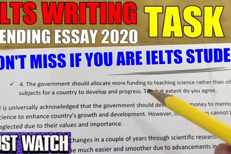 IELTS WRITING | TRENDING ESSAY ON EDUCATION 2020 IELTS WRITING TASK 2