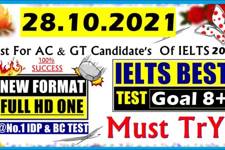 IELTS LISTENING PRACTICE TEST 2021 WITH ANSWERS | 28.10.2021