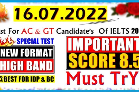 IELTS LISTENING PRACTICE TEST 2022 WITH ANSWERS | 16.07.2022