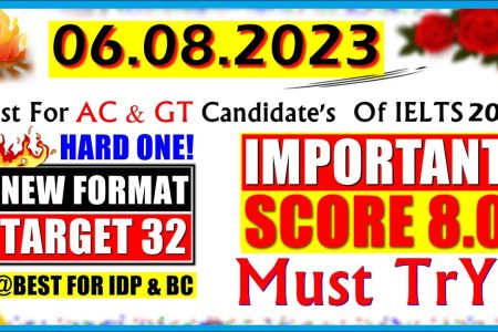IELTS LISTENING PRACTICE TEST 2023 WITH ANSWERS | 06.08.2023