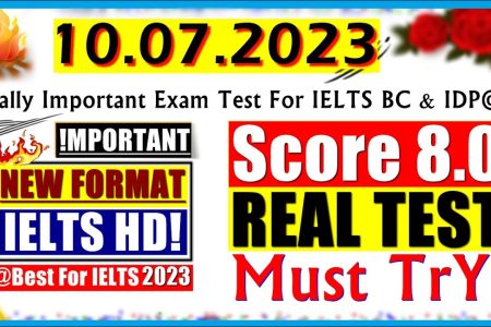 IELTS LISTENING PRACTICE TEST 2023 WITH ANSWERS | 10.07.2023