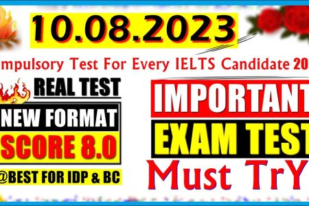 IELTS LISTENING PRACTICE TEST 2023 WITH ANSWERS | 10.08.2023