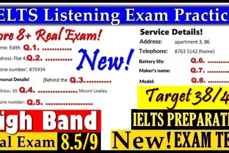 IELTS LISTENING PRACTICE TEST 2025 WITH ANSWERS | 07.03.2025