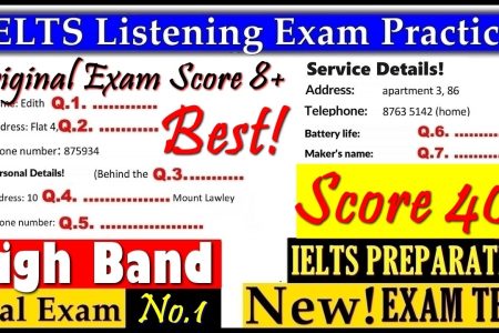 IELTS LISTENING PRACTICE TEST 2025 WITH ANSWERS | 19.03.2025